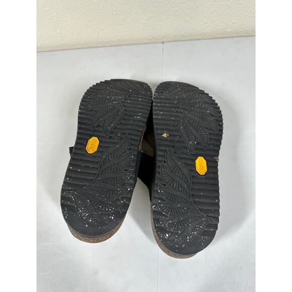 Dansko Womens DAYNA Black Suede Strappy Sandals Sz 40  /US 9.5 10 - Picture 5 of 6